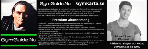 KENZAI BRO - Träna för 249 kr/mån alla dagar i veckan 05-23.Mitt i Bro centrum finns Kenzai. Ett komplett gym med kvalitetsutrustning som erbjuds till ett väldigt bra pris. Du hittar konditionsmaskiner, full uppsättning styrkemaskiner samt fria vikter.Kom och träna i en skön atmosfär hos oss på Kenzai!Boka in 2 veckor gratis provträning. Helt gratis, helt utan förbindelser.BroKenzai Tyresö på Marknadsgränd 27. - 135 40 TyresöTyresöTräna mellan 06-22 alla dagar i veckan. Medlemskapet gäller på alla anläggningar.På gymmet i Tyresö hittar du allt du önskar för att hitta formenVi erbjuder en park med konditions- och styrkemaskiner. Vi har ett stort utbud av fria vikter, smithmaskin flera halfrack och mycket mer.Här finns utrustning både för dig som vill hitta formen och för dig som är van att träna tungt. Kom och testa oss!Du hittar oss inne i centrum till vänster om restaurangen Green Bull.Kom och träna i en skön atmosfär hos oss på Kenzai!Boka in 2 veckor gratis provträning. Helt gratis, helt utan förbindelser.VÅRA GYMJärfällaKENZAI JÄRFÄLLAKenzai i Barkarby har flyttat, nu finns vi i Veddesta.Ny adress är Nettovägen 1 i HC-huset. Nytt, fräscht, dubbelt så stort som tidigare. Gatuplan med parkering i direkt anslutning.Boka in 2 veckor gratis provträning. Helt gratis, helt utan förbindelser.Har du bindningstid på annat gym? Kontakta oss på info@kenzai.se så hjälper vi dig.KungsängenKENZAI KUNGSÄNGENTräna mellan 05-23 alla dagar i veckan. Medlemskapet gäller på alla anläggningar.På gymmet i Kungsängen hittar du allt du önskar för att hitta formen.Vi ett stort utbud av konditionsmaskiner. Du hittar bland annat löpband, cyklar och crosstrainers.På övervåningen finns även en komplett uppsättning med styrkemaskiner och en avdelning med fria vikter.Kenzai ligger i en före detta banklokal och på nedervåningen i bankvalvet hittar du även en träningsserie som kallas för EasyLine.Det är maskiner i cirkelträning speciellt framtagna för senior- och rehabträning.RissneKENZAI RISSNETräna mellan 05-23 alla dagar i veckan. Medlemskapet gäller på alla anläggningar.På gymmet i Rissne hittar du allt du önskar för att hitta formen.Styrkemaskiner i toppkvalitet från italienska Technogym och konditionen är från amerikanska Precor.Du hittar även ett utbud av fria vikter.Välkommen till ett kvalitetsgym!HagsätraKENZAI HAGSÄTRATräna för 249 kr/mån alla dagar i veckan 05-23.Centralt i Hagsätra precis vid parkeringen på Hagsätra torg hittar du oss.Du finner en konditionsavdelning med löpband, cross trainers och cyklar.Vi har ett utbud av fria vikter, halfrack och skivstång i smithmaskin.Det finns också en station för funktionell träning där bara fantasin sätter gränsen för din träning.Nyheter Ifrån GymKartaHafstens Resort Och CampingMatinspiratör Markiz TaintonInger Zetterqvist: EM 1:ASasa The Mutant VujicJust Gym Sebastian HedmanJakob Wallin LAWABIdrottsrehab Ullevi